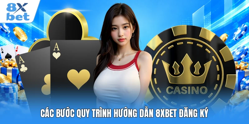Các bước quy trình hướng dẫn 8XBET đăng ký