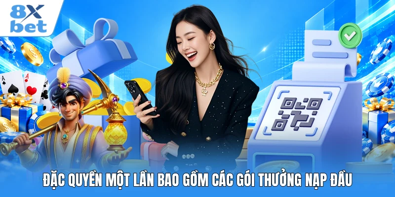 Đặc quyền một lần bao gồm các gói thưởng nạp đầu