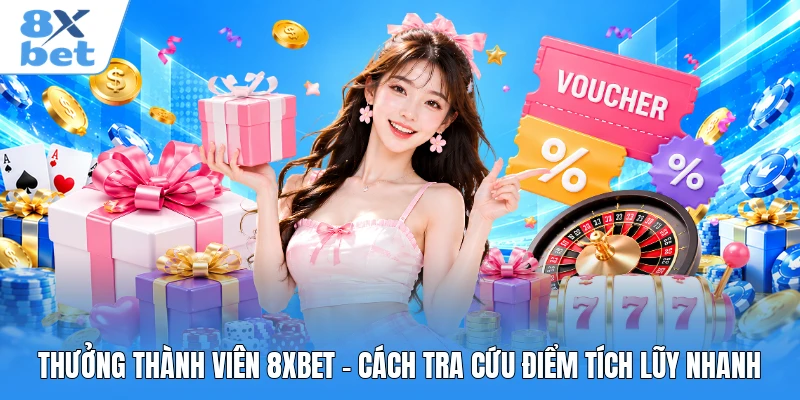 Thưởng Thành Viên 8XBET - Cách Tra Cứu Điểm Tích Lũy Nhanh